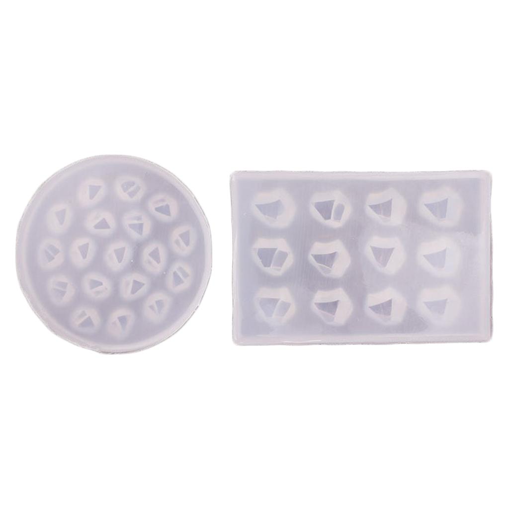 Diamond Gems Fondant Candy Silicone Mold for Cake Decor,Cupcake Topper,Chocolate Epoxy Resin Jewelry Casting Moulds