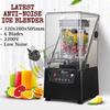 Kommerzieller geräuscharmer Eis-Mixer Saftpresse Mixer Milchshake Lebensmittel-Zerkleinerer Vollautomatischer Multifunktions-Schnee-Eis-Maker