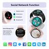 2025 Nové GPS Chytré hodinky Ženy Pravý AMOLED 466*466 HD Displej Sledování zdraví Sportovní NFC Hlas Bluetooth Volání Chytré hodinky Dámské