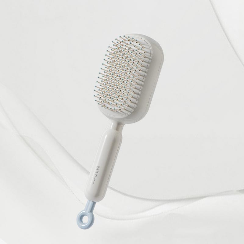 

Расческа для волос, выдвижная массажная расческа, воздушная подушка, расческа с воздушной подушкой, очистка одним касанием, домашнее использование, антистатическая расческа для разглаживания волос белый