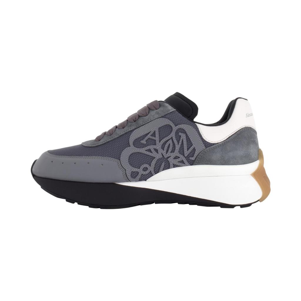 Alexander McQueen Sprint Runner Grey Navy Blue 705074W4WM11640