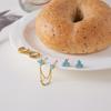 Youthway Delicate Turquoise Stone Earrings Set For Women Minimalist  Gold Plated Stainless Steel Earrings Fashion Jewelry