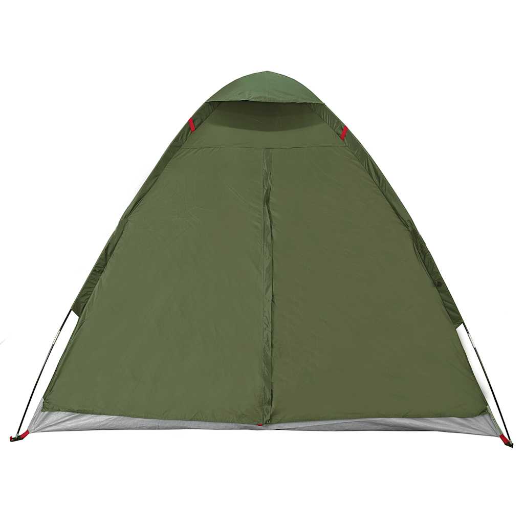 Dome Camping Tent for 2 Persons Olive Green Waterproof