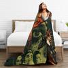 Warm Soft Blankets Picnic Pierce the Veils  Bedding Throws  Flannel Bedspread For Couch Bed Fashion Sofa Bed Cover