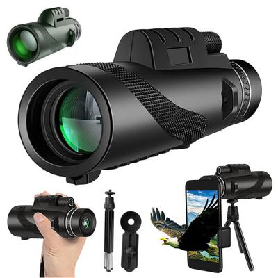 Monocular Telescope 80x100 High Powered Monoculars for Adults High Definition Vision Monocular for Hunting Wildlife Bird Watching Travel Camping