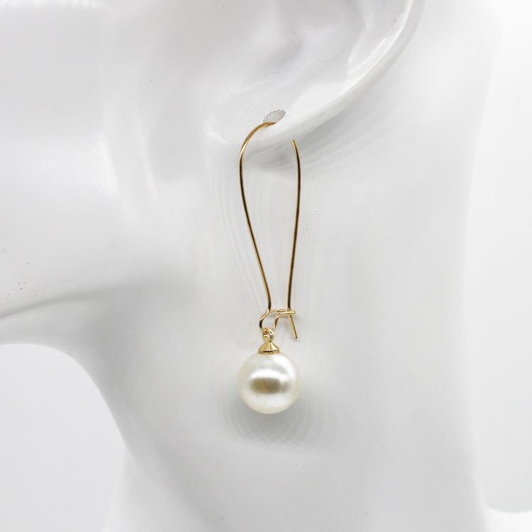 Персонализированные короткие жемчужные серьги женские Корея Донгдаэмун серьги темперамент серьги интернет-знаменитости новая мода