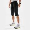 Li-Ning Fitness Series Sports Simple Solid Color Seven-Point Pants Casual Shorts Men Shorts Black AKQV005-2