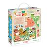 A Fun Puzzle. A Village for Children 2+