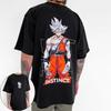 2026 Summer Dragon Ball Retro High Quality Cotton Mens Oversized Tshirt Son Gohan Printed Unisex Childrens Casual Shirt