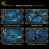 HUIQIBAO 1607PCS MOC ICE Frost Dragon Monster Model Building Block Movie Game Series Animal Assembly Brick Toy Set for Children
