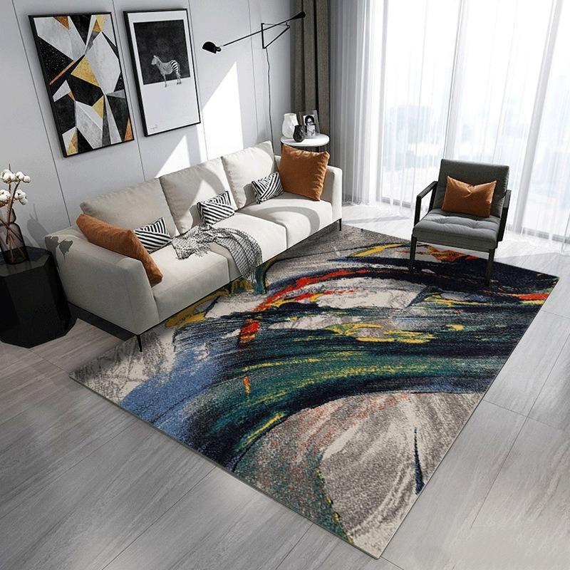 Nordic Geometry Carpet for Home Living Room Bedroom Sofa Doormat Decor Large Area Rug Non-slip Floor Mat  Modern Print Fashion
