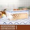 1 Set Large Capacity Airtight Food Storage Container - Reusable, Flip-Top Bread & Kitchen Organizer Box with PTFE Coating
