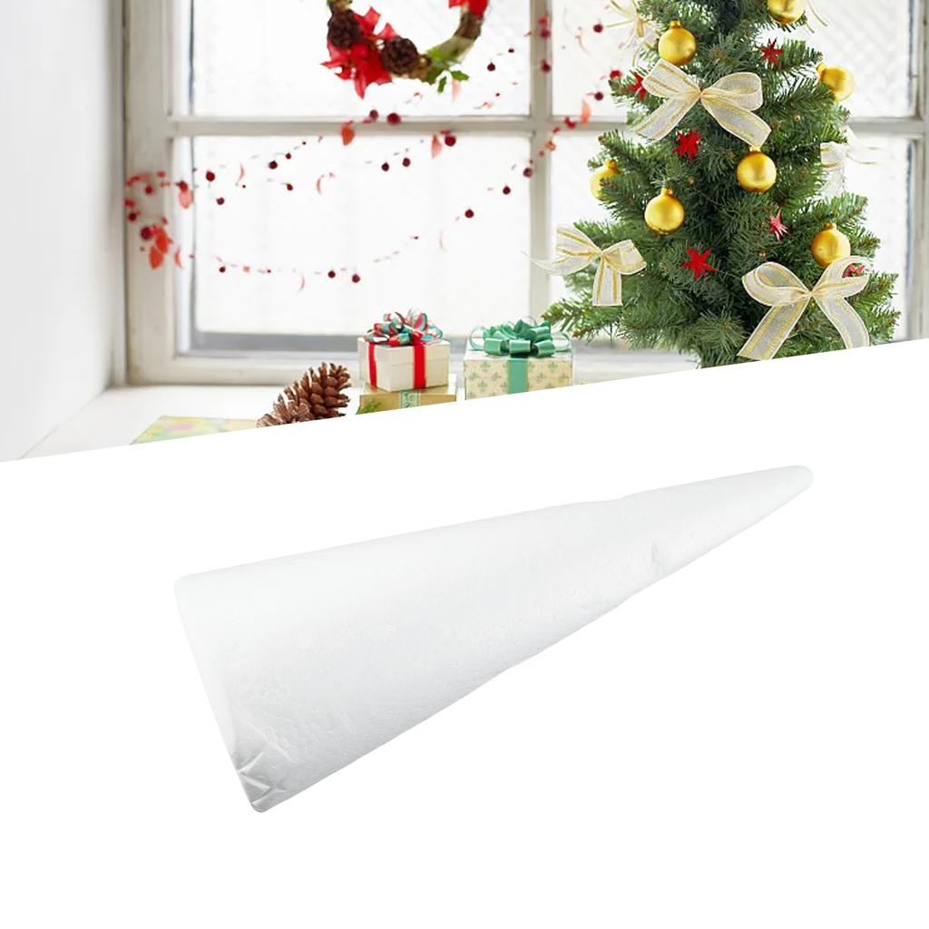 1pcs Foam Cones Polystyrene Flat Foam Cone For Handmade Craft DIY Accessory Party Celebration Festival Decorations