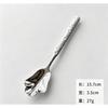 Stainless steel spoon creative dessert spoon stone shell spoon ice cream spoon spoon spoon eating spoon stirring spoon