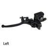 One Pair 7/8" 22Mm Motorcycle Hydraulic Brake Pump Master Cylinder Black Disc Brake Lever For Motorcycle Motorbike Atv Sport Dirt Electric Bike Interr