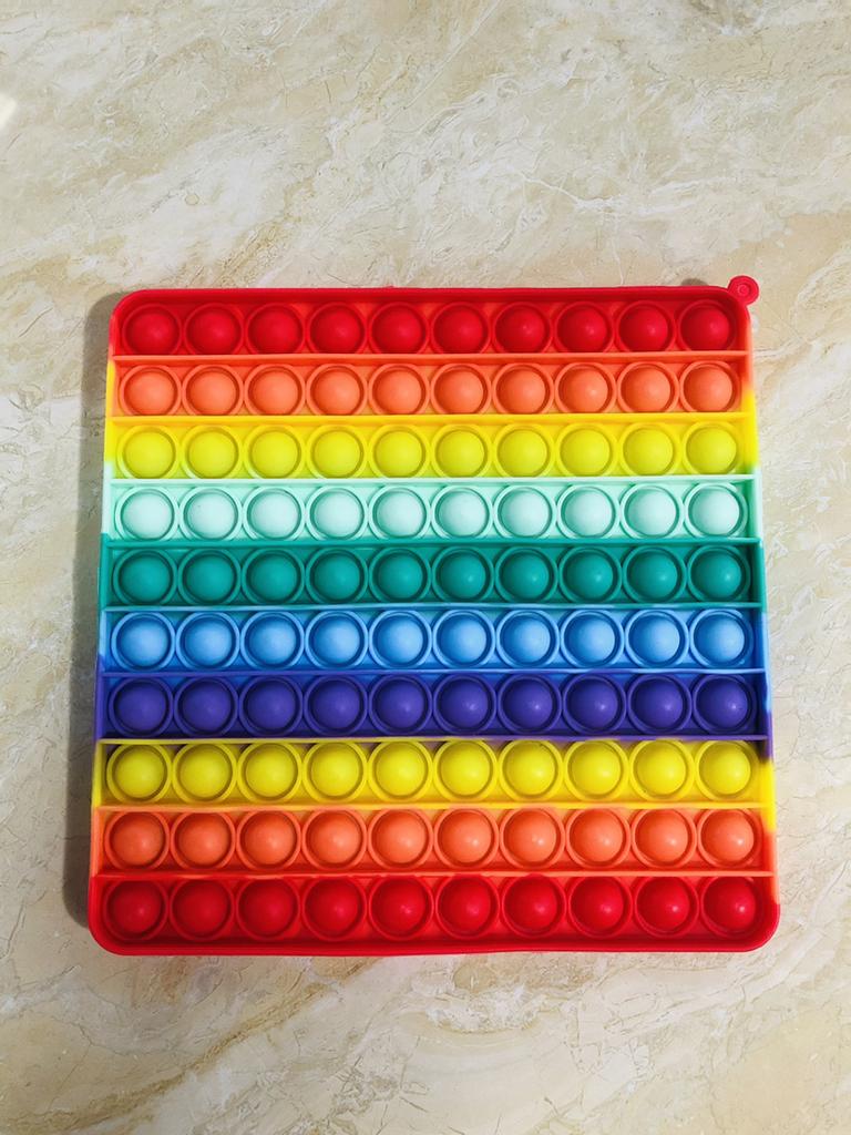 20CM Big Size Fidget Toys 20CM Square Round Antistress Toy Bubble Figet Sensory Toys For Children Adult Christmas Gifts 202