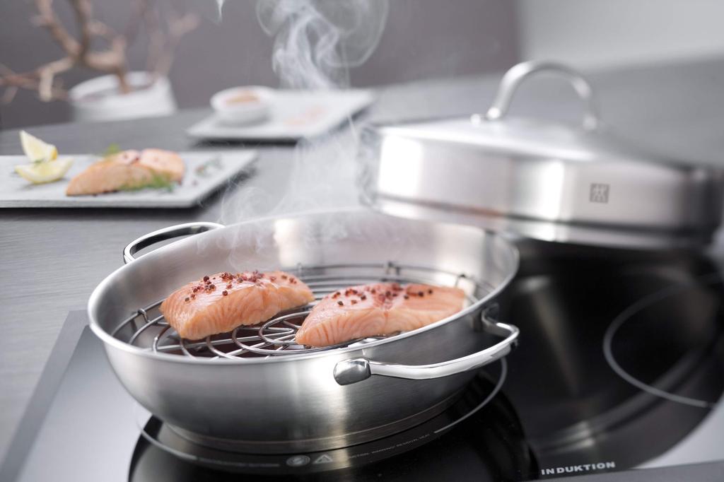 Zwilling Henckels Zwilling Zwilling Plus Smoker Set Smoked IH Compatible 4L Japanese J.A. "Zwilling 28cm" [Authorized Product] 40999-028