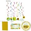 Cheerful Sunflowers Theme Party Decoration Set For Memorable Baby Showers And Kids Birthdays