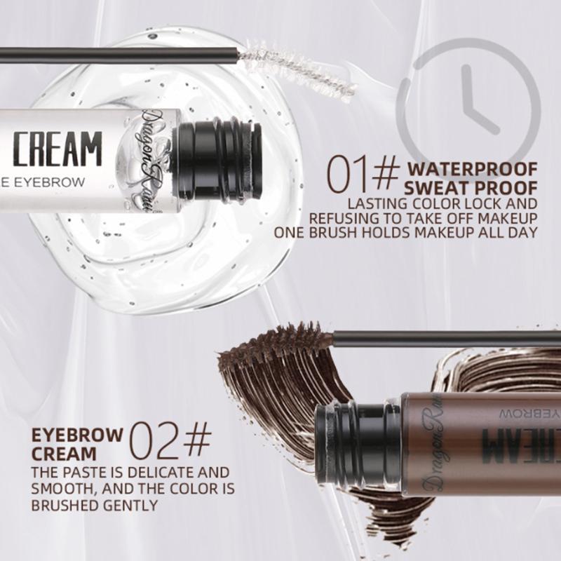 Eyebrow Raincoat Makeup Setting Solution, Waterproof, Anti Sweat, and  Beginner Colorless Eyebrow Dye Cream, Transparent