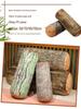 Creative Cylindrical Wood Log Cushion