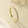 Cloisonne Enamel Enamel Dropped Glaze Bangle Flower Vintage Enamel Floral Bangle Ethnic Style Colorful Oil Drop Bracelet