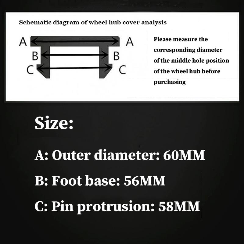 Für Alfa Romeo 4 Stück Auto Radnabenkappen Abdeckung Für Alfa Romeo Giulia Stelvio Giulietta 156 159 147 Mito Tonale Brera Disco