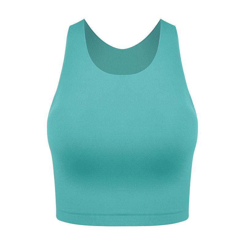 2025 Autumn New Arrival Sports Intimates One-Piece Adhesive Dispensing High Strength Bubble Wrap Workout Bra Beauty Back and Push Up Elastic