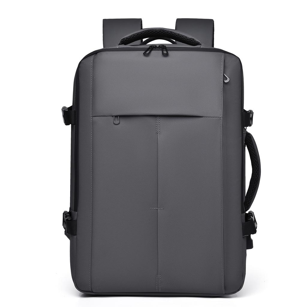 Large Capacity Expandable Laptop Backpack for Men Business Travel with USB Charging Port Commuter