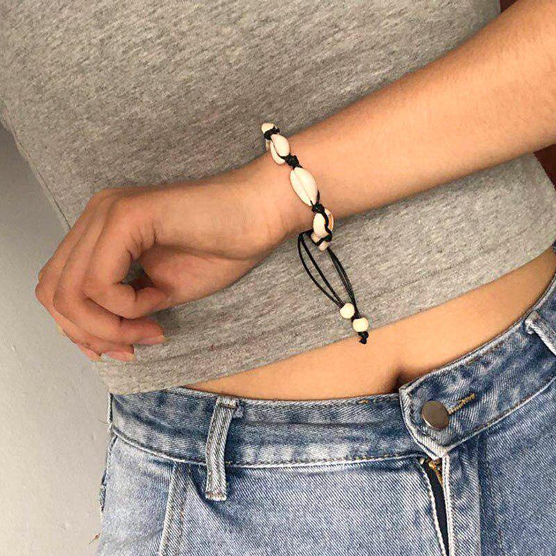 2024 natürliche Muschel Armband Böhmischen frauen Bunte Handgemachte Bnagle Armband Party Geschenk Schmuck