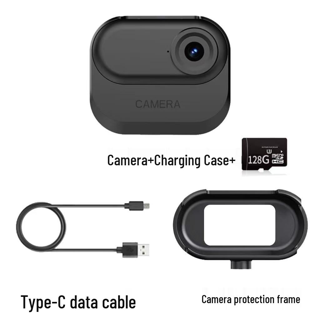 Portable Cross-Border Chest and Neck Action Camera for Vlogging, Student, and Pet Recording