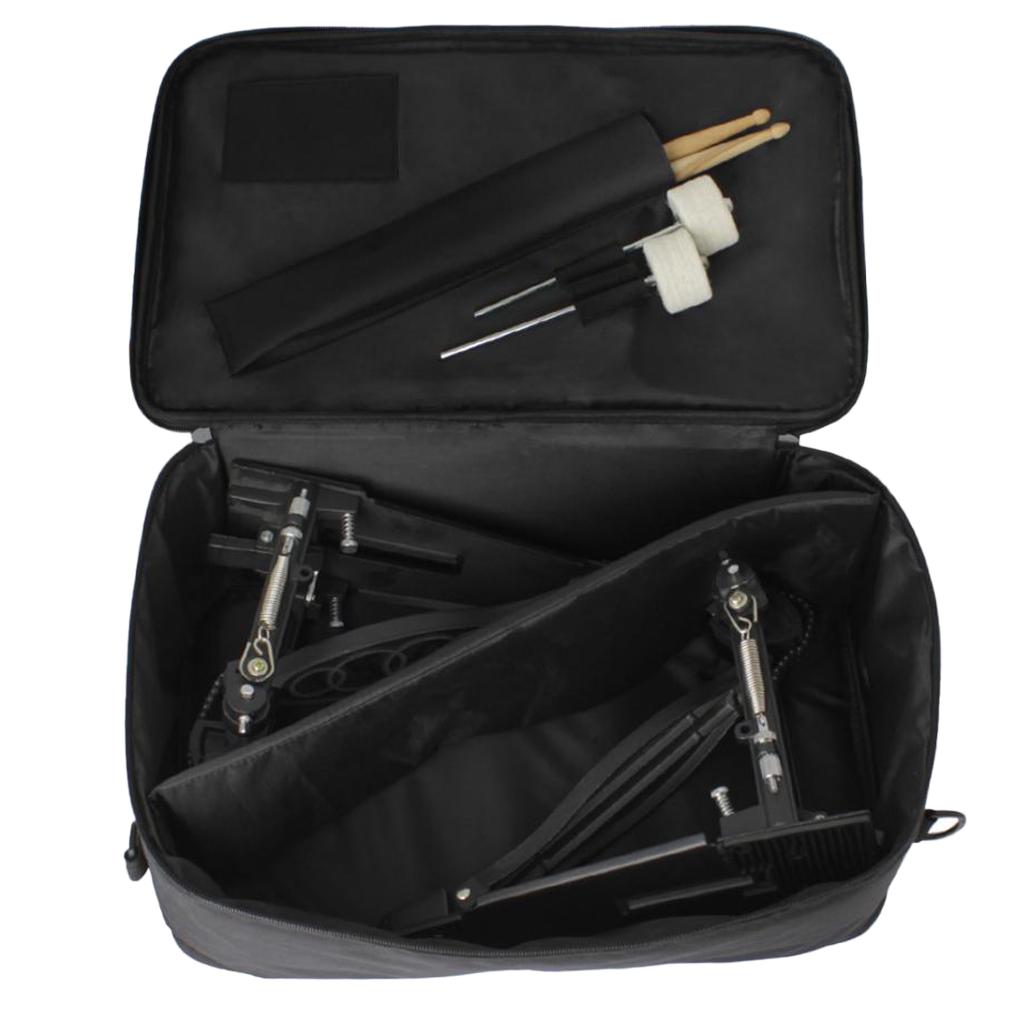 Drum Set Double Step Pack Percussion Instrument Storage Bag uygun