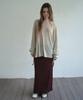 CITTA Wool Blend Comfort-Fit Waffle Long-Sleeve T-Shirt_Ctt392(5Color)
