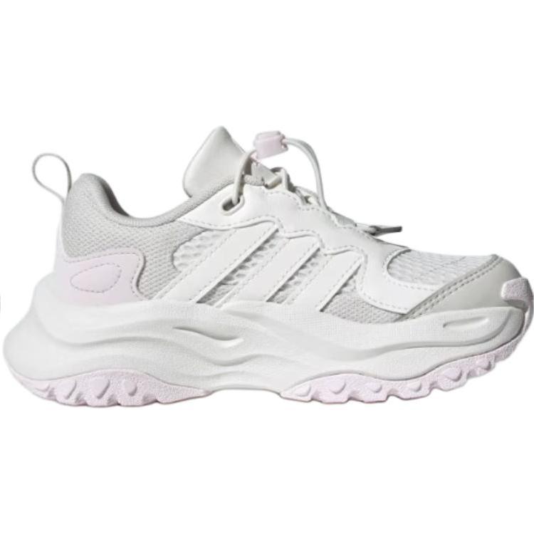 Adidas Maxxwavy Comfortable Versatile Durable Low-Top Casual Shoes Kids Sneakers White Gray JR5874