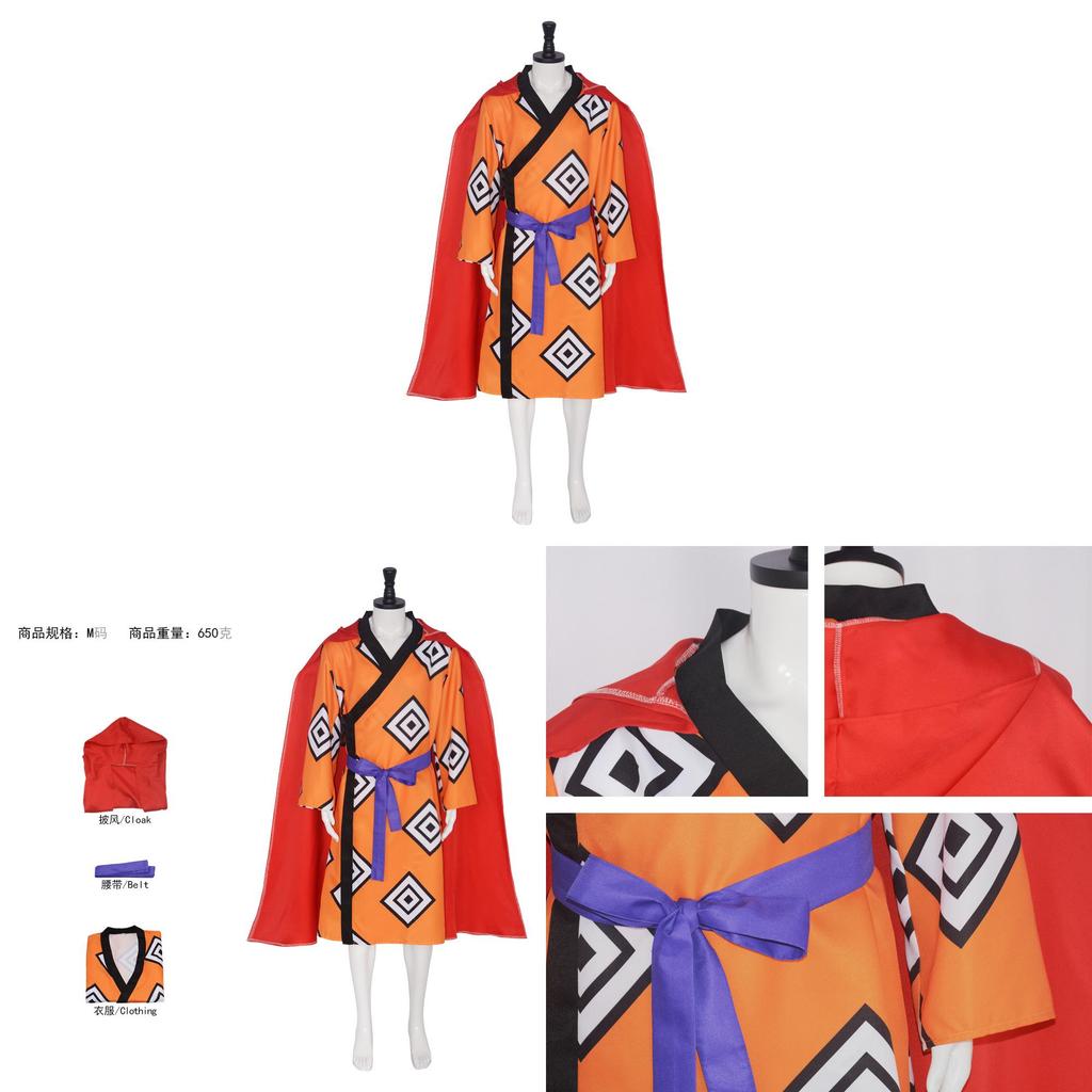 One Piece Jinbe Cosplay Costume For Halloween Party And Anime Role Play