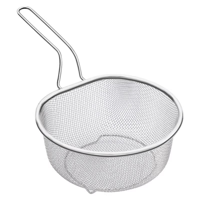304 Stainless Steel Semi-circular Frying Basket Set