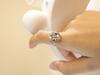 New Light Luxury Adjustable Ring Sunflower Zircon Simple, Fresh, High End Open Ring