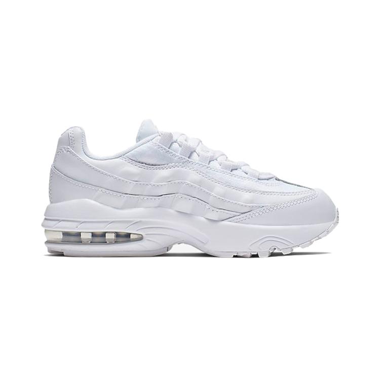 Nike Air Max 95 White Metallic Silver GS 905461-104