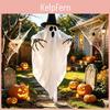 Halloween Geist Skelett leuchtender Hexenhut Outdoor Dekoration für Spukhaus Display