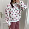 New Arrivals Open Run Avanli Women Dumble Flower Sweatshirt