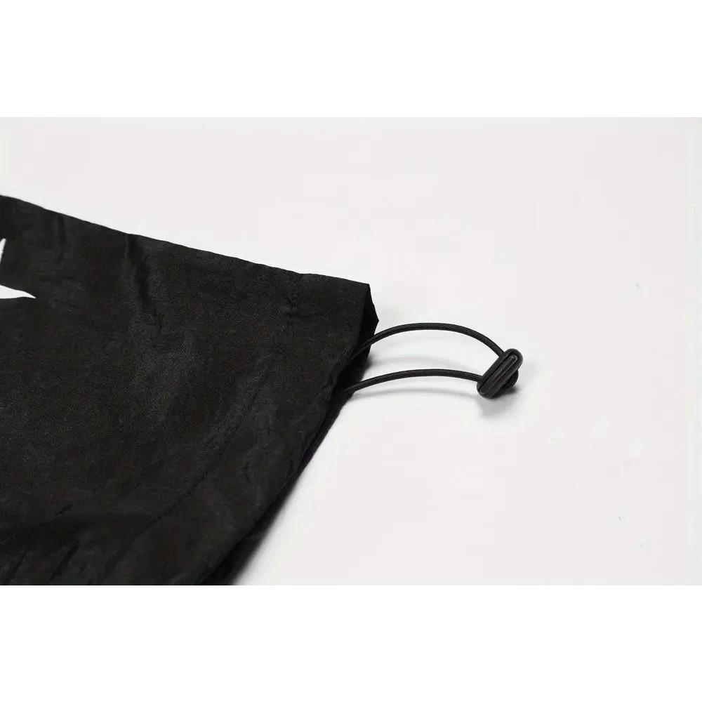 Pantaloni Harajuku cu parașuta femei supradimensionați Cyber ​​Y2k Hip Hop Pantaloni cargo cu picioare largi Pantaloni de jogging negri largi Îmbrăcăminte de stradă coreeană