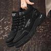 Men's Boots Military Shoes Booties Man Brown Boot Work & Safety Shoes Casual Sneakers Mens Ankle Boots Leather Dress Booty Man