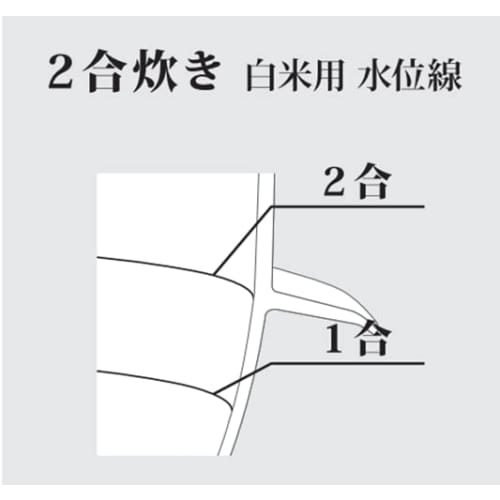 Nichi Nichi Dogu Wooden Lid Rice Cooker, 2-Cup Capacity, Made In Japan, Gas Compatible, Kama Cooker, Baked Finish, Silver, Aluminum