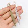 3-50pcs Alloy Metal Feather Charms Pendant for Necklace Keychain Earrings DIY Jewelry Making Accessories Findings