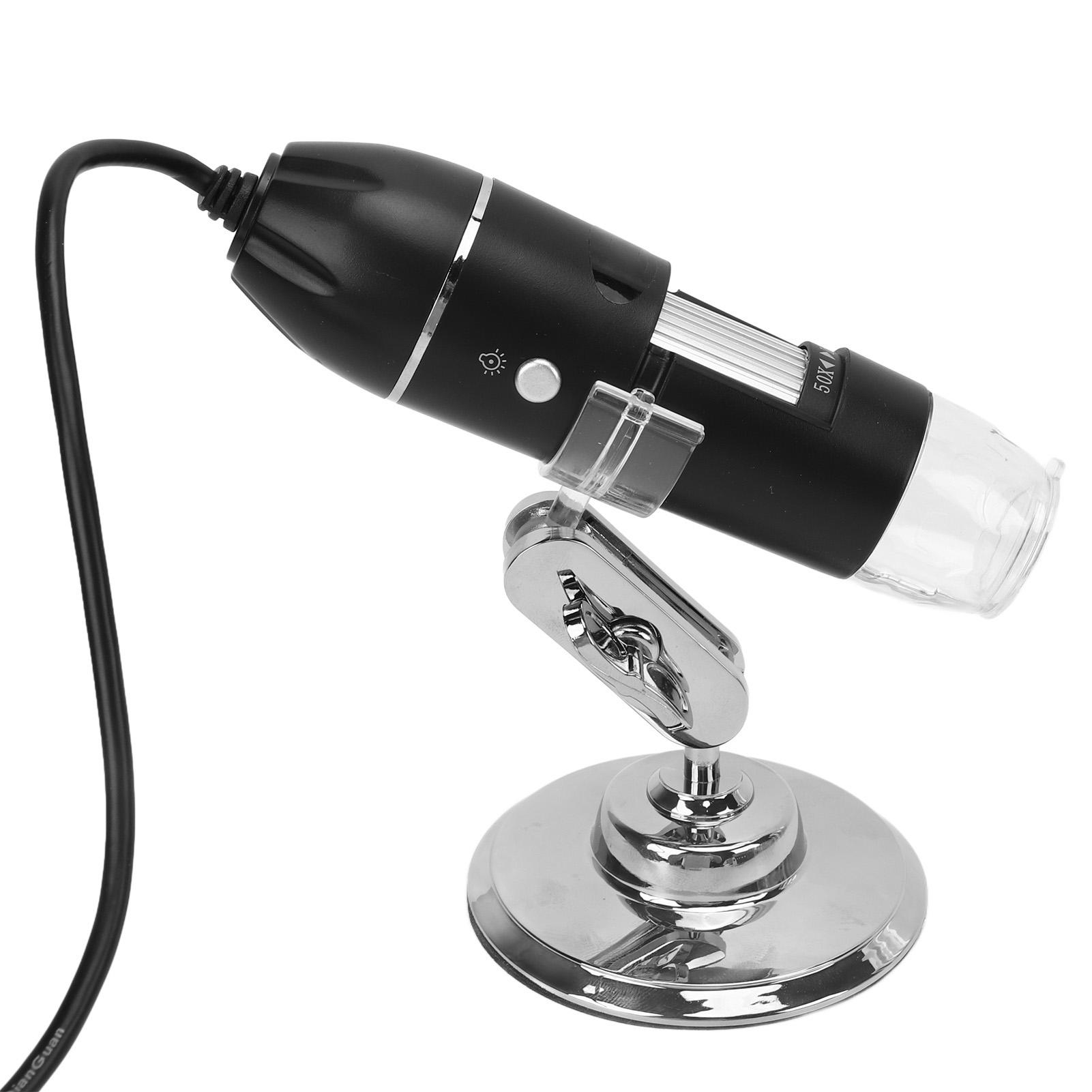 

Цифровой микроскоп 1600X, гибкий вращающийся электронный микроскоп с 8 светодиодами для телефонов Android и