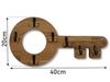 Wooden key hanger Retro Oak Key