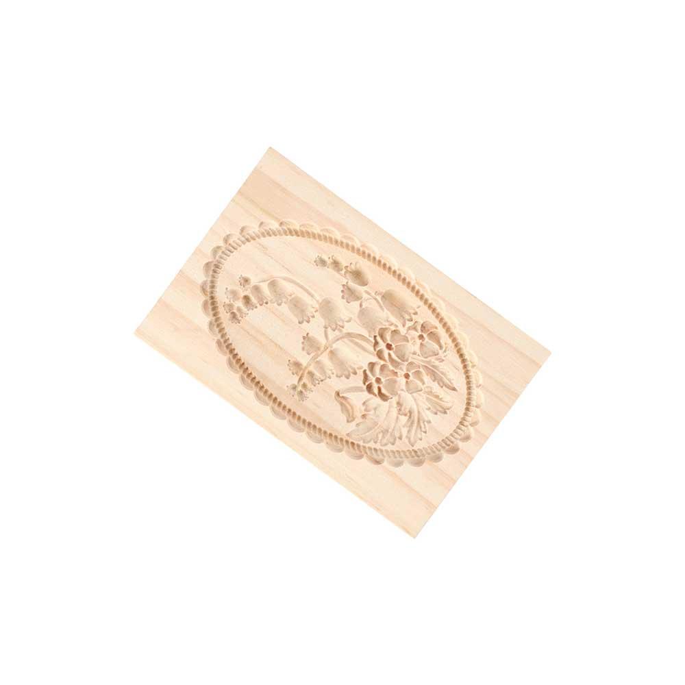Cake DIY for Biscuit Making Kitchen Accessories Baking Mould Wooden Cookie Mold Cookie Stamp