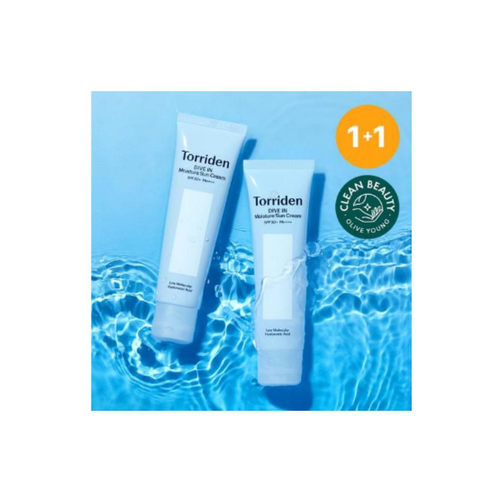 [Exclusive 1+1 Plan] Toriden  Dive In Water Moisture Sunscreen 60ml, 1+1 Plan