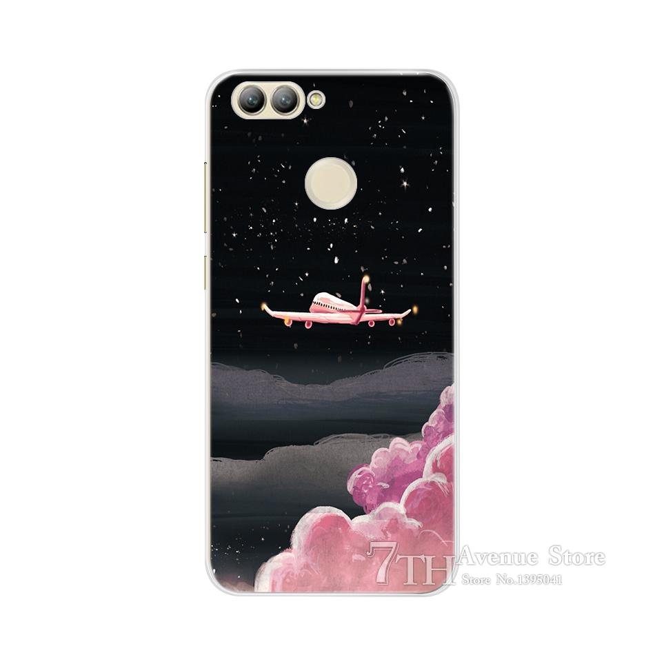 For Huawei Nova 2 Case Silicone Soft TPU Cute Cat Phone Cases For Huawei Nova 2 Nova2 Case Cover For Huawei Nova 2 PIC-LX9 Funda