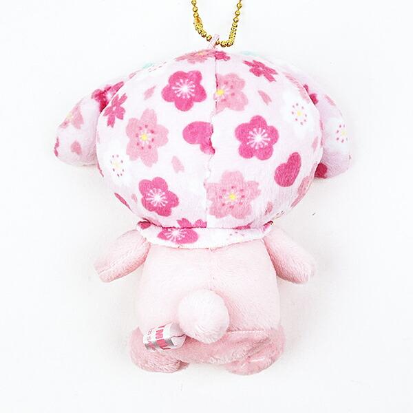 Sanrio Japanese Goods My Melody Plush Mascot Keychain