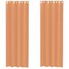 VidaXL Voile Curtains with Eyelets 2 Pcs Terracotta, Net Curtain, Sheer Curtain, Window Voile, Treatment of 4102142